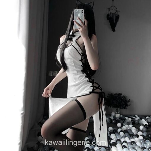 Charming Ancient Cheongsam Cosplay Lingerie 1 Charming Ancient Cheongsam Cosplay Lingerie 1