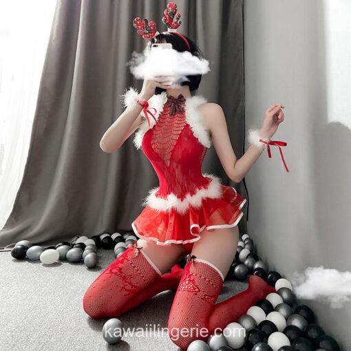 Sexy Christmas Santa Cosplay Lingerie 6