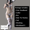 Spicy Anime Cow Cosplay Lingerie 1