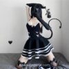 Gothic Lolita Maid Cosplay Lingerie 8