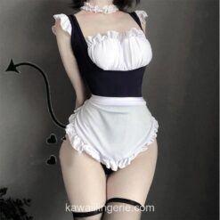 Adorable Classic Maid Cosplay Lingerie