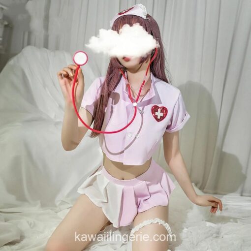 Sexy Nurse Cosplay Lingerie 2