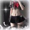 Adorable Anime Student Uniform Cosplay Lingerie 13