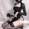 img_3_H0f98bff407c247abaa4f84b01a2c290cy Spicy Gothic Vampire Cosplay Lingerie