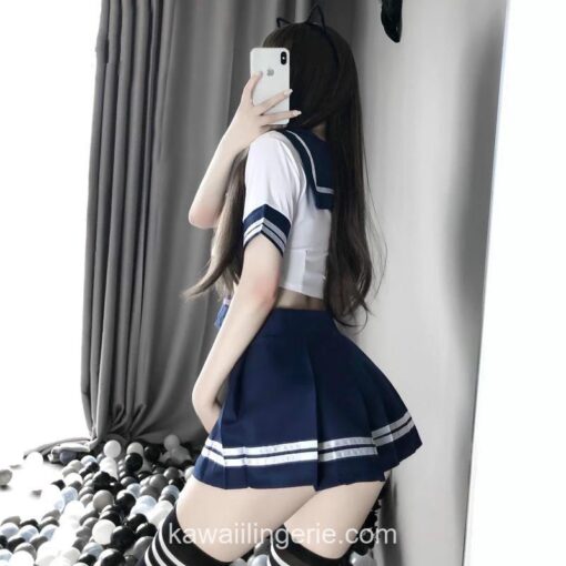 Sexy Japanese School Girl Studient Uniform Cosplay Lingerie 2