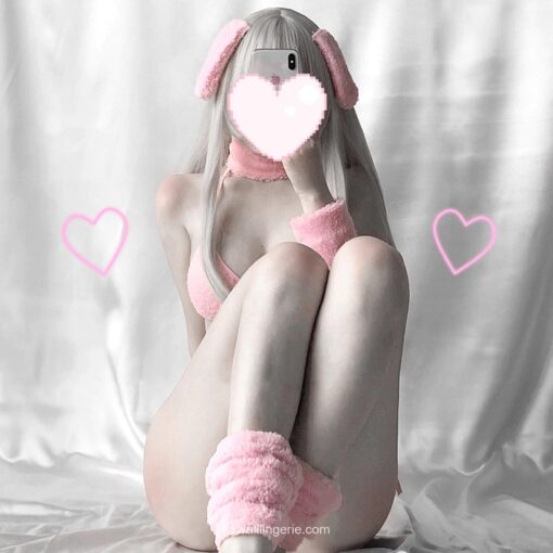 Sweet DDLG Baby Bunny Cosplay Lingerie 1