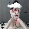 img_4_Sexy-Cosplay-Costume-Babydoll-Dress-Women-Hot-Erotic-Gothic-Punk-Little-Devil-Bra-Set-Black-White.jpg_.webp Adorable Traditional Cheongsam Cosplay Lingerie
