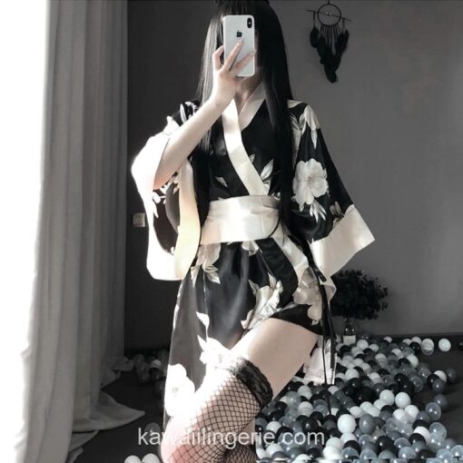 Japanese Kimono Cosplay Lingerie 7