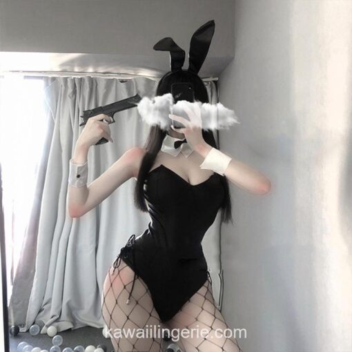 Sweet Bunny Girl Cosplay Lingerie 4