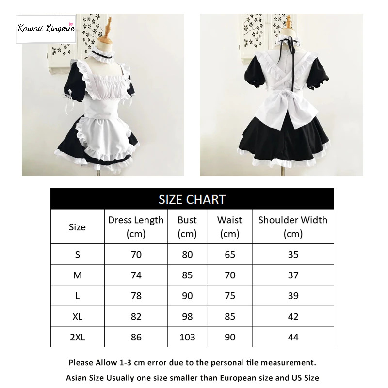 Adorable Lolita French Maid Lingerie 11