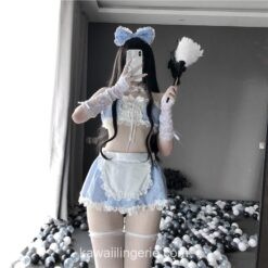 Charming Anime Maid Japanese Kawaii Costume Lingerie 1