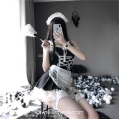 Kawaii Japanese Apron Classical Maid Lingerie 1 Kawaii Japanese Apron Classical Maid Lingerie 1