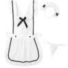 Spicy Maid Dress Apron with Thongs Lingerie 4 Spicy Maid Dress Apron with Thongs Lingerie 4