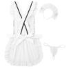 Spicy Maid Dress Apron with Thongs Lingerie 5 Spicy Maid Dress Apron with Thongs Lingerie 5