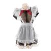 Cute Bowknot Transparent Cosplay Costumes Maid Lingerie 5 Cute Bowknot Transparent Cosplay Costumes Maid Lingerie 5