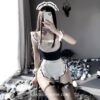 Spicy French Apron Maid Roleplay Sexy Costume Lingerie 2 Spicy French Apron Maid Roleplay Sexy Costume Lingerie 2