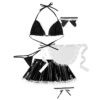 Exotic Cute Anime Maid Bra Top High Waist Skirt G-string Maid Lingerie 6 Exotic Cute Anime Maid Bra Top High Waist Skirt G-string Maid Lingerie 6