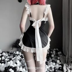 Romantic Maid Cosplay Uniform Lace Kawaii Lingerie 1