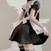 H2bf4405c3ec84ff68e0e1e17a898d61 Adorable Japanese Costume Black White Maid Outfit Lingerie