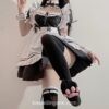 Hfb2cca1030a14af39a0a8af117a052f Adorable Japanese Costume Black White Maid Outfit Lingerie