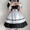 img_1_2021-Black-Cute-Lolita-Maid-Costumes-Girls-Women-Lovely-Maid-Cosplay-Uniform-Animation-Show-Japanese-Outfit.jpg_.webp Adorable Japanese Costume Black White Maid Outfit Lingerie