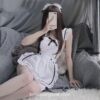 img_2_Women-Sexy-White-Coffee-Bar-Waitress-Uniform-Anime-Maid-Cosplay-Costumes-Hollow-Out-Design-Erotic-Lingrie.jpg_.webp Adorable Anime Maid Cosplay Costume Lingerie