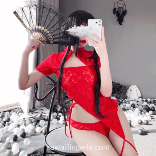 Spicy Temptation niform Charming Cheongsam Lingerie 2 Spicy Temptation niform Charming Cheongsam Lingerie 2