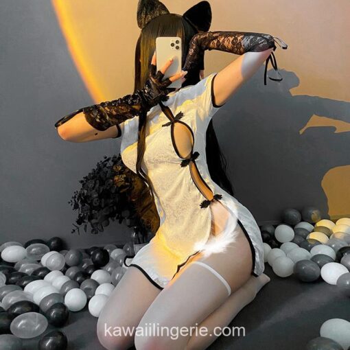 Cute Anime Classic Sexy Cheongsam Lingerie 2 Cute Anime Classic Sexy Cheongsam Lingerie 2