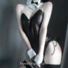 Spicy Cute Bunny Girl Faux Leather Material Rabbit Cosplay Lingerie 2 Spicy Cute Bunny Girl Faux Leather Material Rabbit Cosplay Lingerie 2