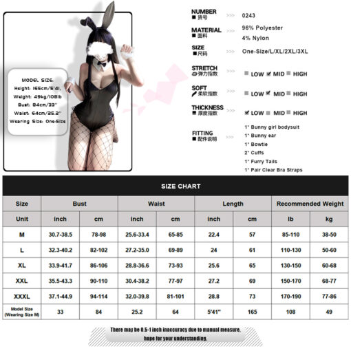 Spicy Cute Bunny Girl Faux Leather Material Rabbit Cosplay Lingerie 5