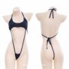 Kawaii Black White Cow Print Mini Backless One Piece Micro Bikini Anime Lingerie 13 Kawaii Black White Cow Print Mini Backless One Piece Micro Bikini Anime Lingerie 13