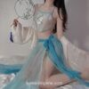 Kawaii Chinese Traditional Bathrobe Mesh Bandage Suit Cosplay Lingerie 4 Kawaii Chinese Traditional Bathrobe Mesh Bandage Suit Cosplay Lingerie 4