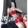Cute Floral Mesh Extoic Kawaii Lingerie 9 Cute Floral Mesh Extoic Kawaii Lingerie 9