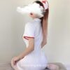 Sweet Sexy Nurse Double Zipper Cosplay Lingerie 2 Sweet Sexy Nurse Double Zipper Cosplay Lingerie 2
