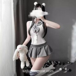 img_2_Sexy-Lingerie-Shirt-Neckline-Collocation-Bowknot-Scheming-Hollow-Cross-Halter-Collocation-Pleated-Skirt-Jumpsuit-Suit-Student.jpg_.webp Spicy Cheer Learder Cosplay Mini-Skirt Sailor Moon Cosplay Lingerie