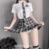 Charming Japanese Student School Uniform Lingerie Anime Lingerie 8