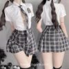 Charming Japanese Student School Uniform Lingerie Anime Lingerie 6