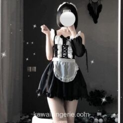 Kawaii Japanese Maid Wifefu Anime Lingerie 3