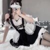 Lovely Anime Maid Costume Lace Apron Lolita Anime Lingerie Lovely Anime Maid Costume Lace Apron Lolita Anime Lingerie