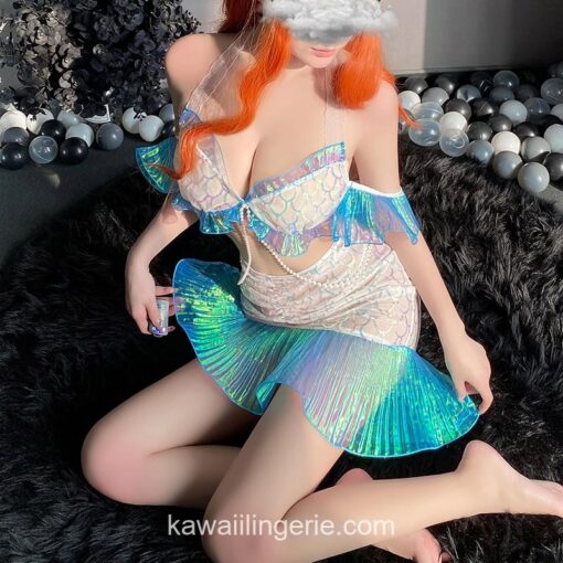 Charming Princess Lovely Mermaid Cosplay Cosplay Lingerie 3