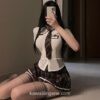 Sexy Schoolgirl Lingerie Pleated Mini Skirt Cosplay Lingeri 5 Sexy Schoolgirl Lingerie Pleated Mini Skirt Cosplay Lingeri 5