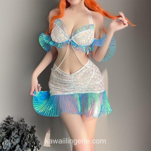 Charming Princess Lovely Mermaid Cosplay Cosplay Lingerie 2