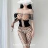 Kinky Fishnet Crotchless Bodystockings Kawaii Lingerie 1 Kinky Fishnet Crotchless Bodystockings Kawaii Lingerie 1