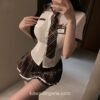 Sexy Schoolgirl Lingerie Pleated Mini Skirt Cosplay Lingeri 6