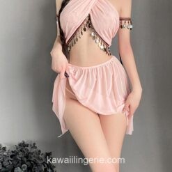 Ancient Persian and Egyptian Exotic Metallic Accessories Cosplay Lingerie 7