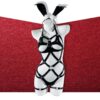 Spicy Bunny Cosplay Leather Bondage Cosplay Lingerie