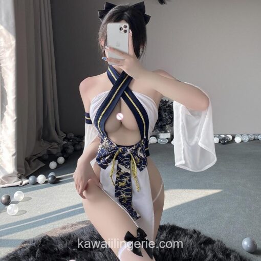 Spicy Traditional Japanese Kimono Lingerie Set Cosplay Lingerie 8 Spicy Traditional Japanese Kimono Lingerie Set Cosplay Lingerie 8