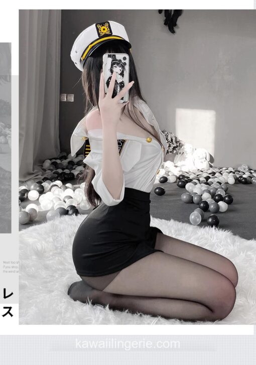 Spicy Police Woman Officer Uniform Sexy Secretary Cosplay Lingerie 10 Spicy Police Woman Officer Uniform Sexy Secretary Cosplay Lingerie 10