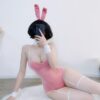 Bunny Girl Velvet Cosplay Lingerie 9