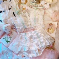 Lace Front Buckle Kawaii Bras Set 1 Lace Front Buckle Kawaii Bras Set 1